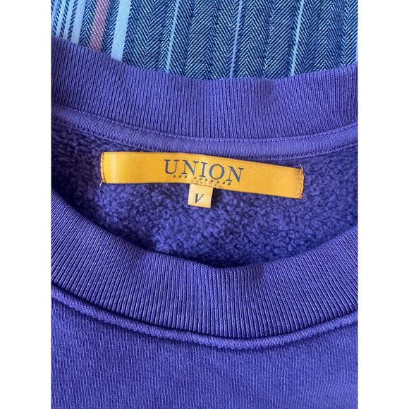 UNION STEPPERS x Kendrick Lamar - Purple crewneck - New, size XXL - Picture 5 of 6